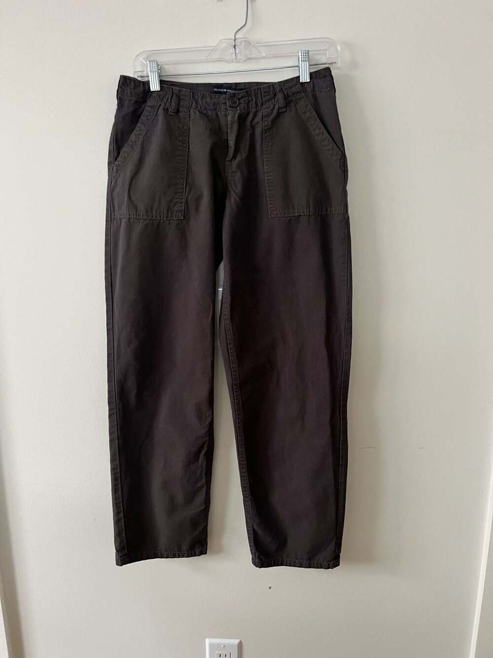 Brandy Melville Dark Brown/Gray Utility Pants Women’s One Size